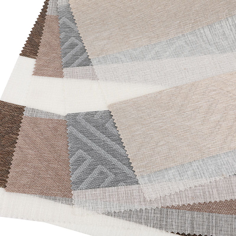 GD10 ডাবল-লেয়ার লাইট ট্রান্সমিশন সেমি-ব্ল্যাকআউট জেব্রা ব্লাইন্ড ফ্যাব্রিক