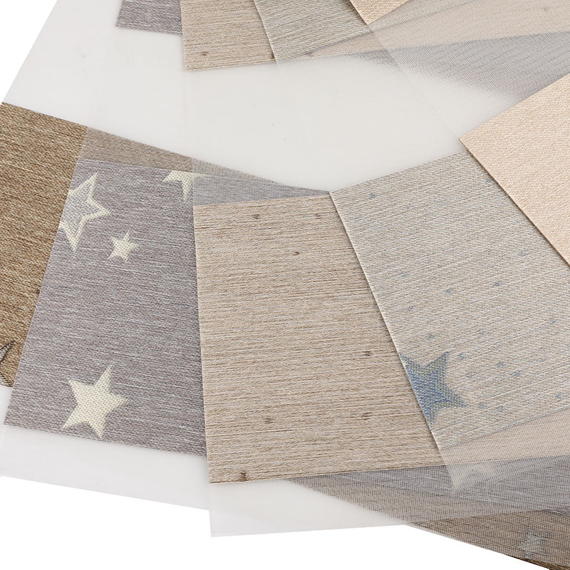 GD01 উপন্যাস ফ্যাশনেবল একক স্তর Jacquard জেব্রা ব্লাইন্ড ফ্যাব্রিক