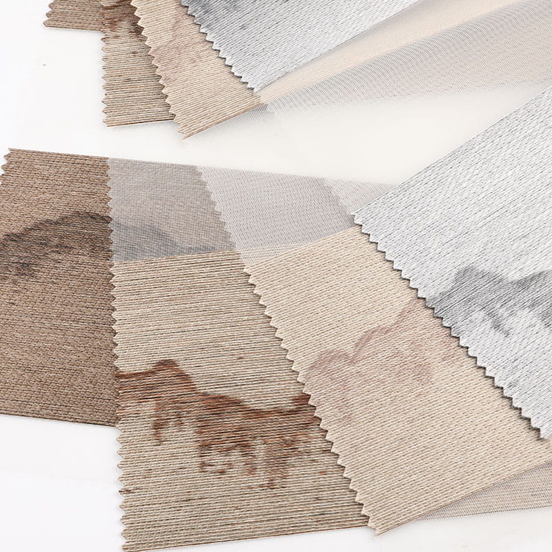 GD08 স্টেরিও জ্যাকার্ড জেব্রা ব্লাইন্ড ফ্যাব্রিকের শক্তিশালী সেন্স