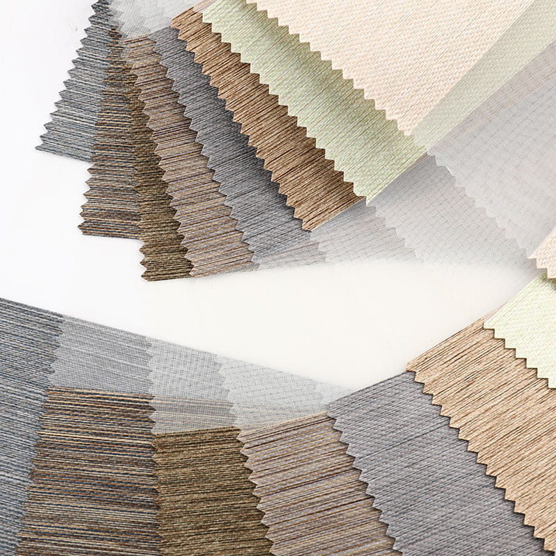 F031 জলরোধী তেলরোধী সানস্ক্রিন সেমি-ব্ল্যাকআউট জেব্রা ব্লাইন্ড ফ্যাব্রিক